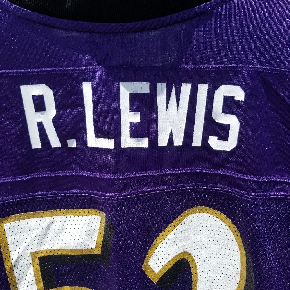 Vintage 1990's NFL Ray Lewis #52 Baltimore Ravens Jersey
